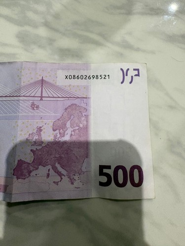 Banconota 500 trichet euro - trichet,