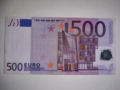 Banconota 500 euro - da,