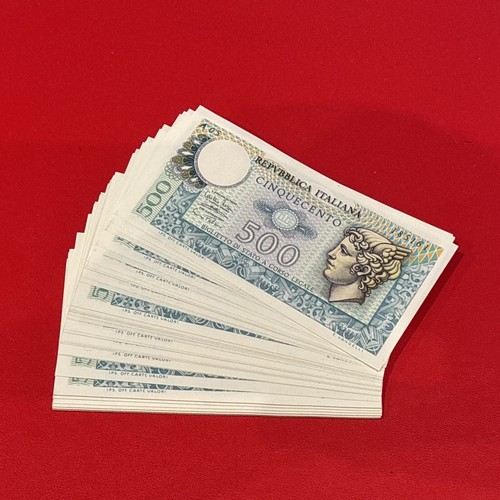 Banconota 500 lire 1974 fds - da,