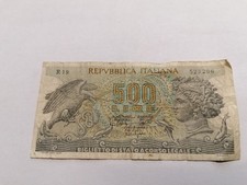 banconota da 500 Lire della
