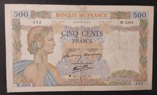 Francia banconota da 500
