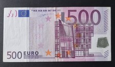 BANCONOTA DA 500 EURO Firma
