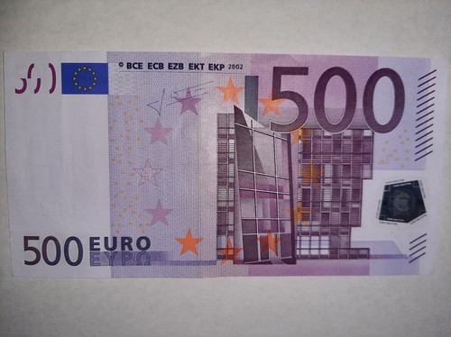 Banconota 500 euro - da,