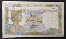 Francia banconota da 500
