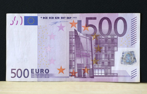 Banconota 500 euro anno - banconota,
