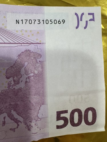 Rara banconota 500 - banconota,