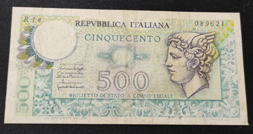 Italia banconota 500 - italia,