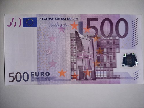 Banconota 500 euro - banconota, da