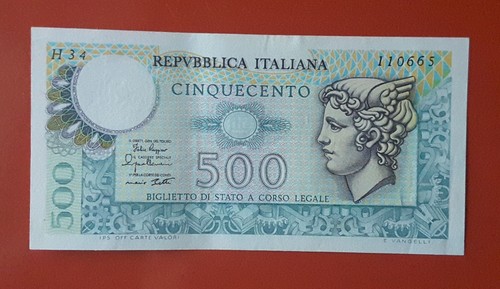Banconota 500 lire - da,