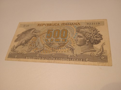 Banconota 500 lire - banconota,