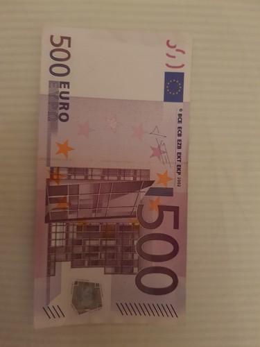 Banconota 500 euro - 500,