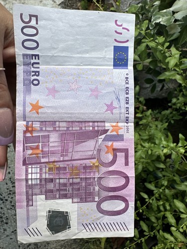 Banconota 500 euro numero - 500,