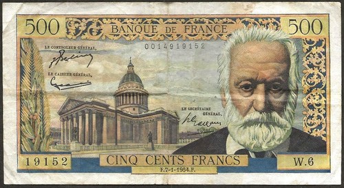 Francia banconota 500 - francia,