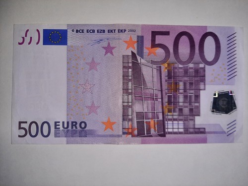 Banconota 500 euro - banconota, da