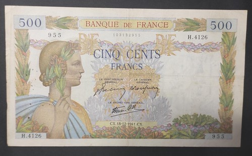 Francia banconota 500 - francia, da