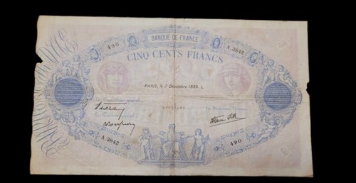 Banconota 500 franchi - 500,