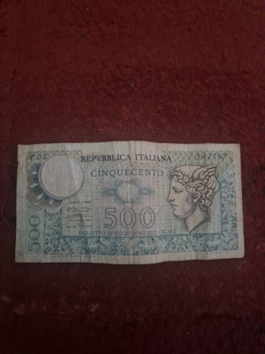 Banconota 500 lire - da,