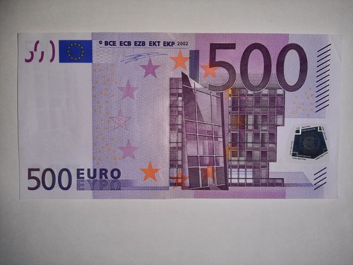 Banconota 500 euro - da,