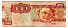 ANGOLA - BANCONOTA DA 500.000