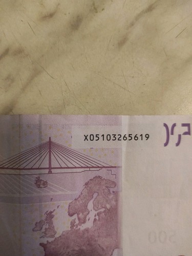 Banconota 500 euro - euro, trichet